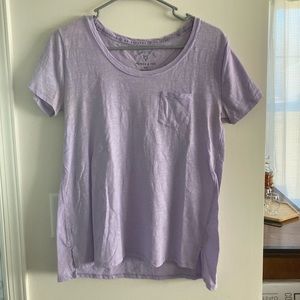 Purple Pocketed T-Shirt